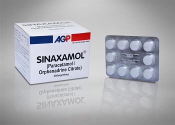 Sinaxamol Tablets 450Mg/35Mg (1 Strip = 10 Tablets)