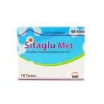 Sitaglu Met Tablets 50/1000Mg (1 Box = 2 Strips ) (1 Strip = 14 Tablets)