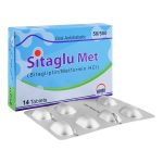 Sitaglu Met Tablets 50/500Mg (1 Box = 4 Strips) (1 Strip = 7 Tablets)