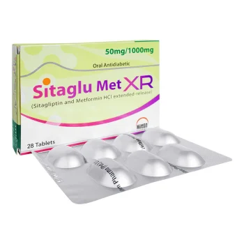 Sitaglu Met Xr Tablets 50Mg/1000Mg (1 Box = 28 Tablets)
