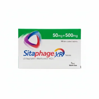 Sitaphage Xr Tablets 50/500Mg (1 Box = 2 Strips) (1 Strip = 7 Tablets)
