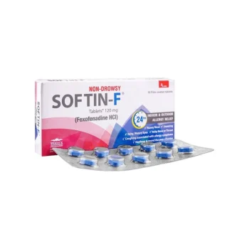 Softin-F Tablets 120Mg (1 Box = 1 Strip)(1 Strip = 10 Tablets)