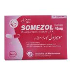 Somezol Capsules 40Mg (1 Box = 2 Strips) (1 Strip = 7 Capsules)