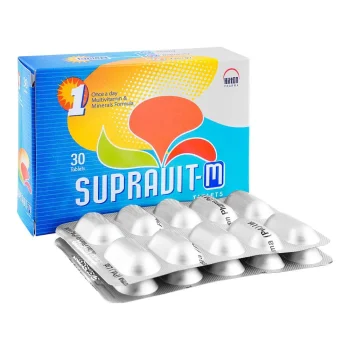 Supravit-M Tablets  (1 Strip = 10 Tablets)