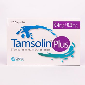 Tamsolin?Plus Capsules 0.4Mg+0.5Mg (1 Box = 2 Strips) (1 Strip = 10 Capsules)