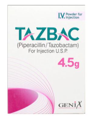 Tazbac Iv Injection 4.5G (1 Box = 1 Injection)