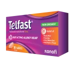 Telfast Tablets 120Mg (1 Box = 1 Strip)(1 Strip = 14 Tablets)
