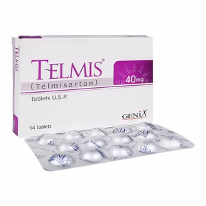 Telmis Tablets 40Mg (1 Box = 1 Strip)(1 Strip = 14 Tablets)