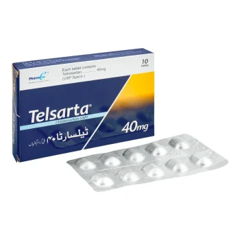 Telsarta Tablets 40Mg (1 Box = 1 Strip)(1 Strip = 10 Tablets)