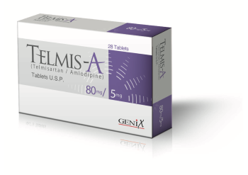 Telmis-A Tablets 80Mg/5Mg (1 Box = 14 Tablets)