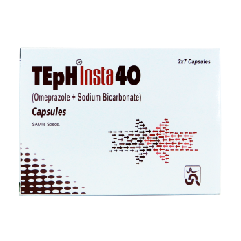 Teph Insta 40 Capsules 40Mg (1 Strip = 7 Capsules)