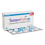 Terbiderm Forte Tablets 250Mg (1 Box = 1 Strip)(1 Strip = 10 Tablets)