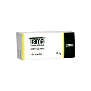 Tramal Capsules 50Mg (1 Box = 1 Strip)(1 Strip = 10 Capsules)