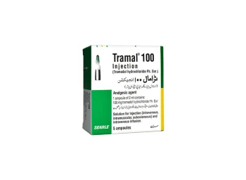 Tramal 100 Injection 100Mg (1 Box = 5 Ampoules)