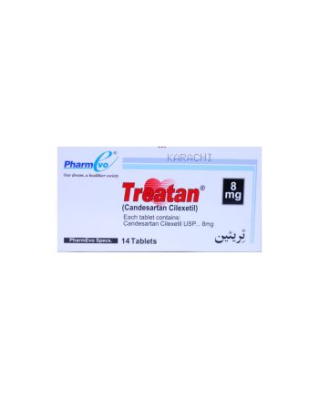 Treatan Tablets 8Mg (1 Box = 1 Strip)(1 Strip = 14 Tablets)