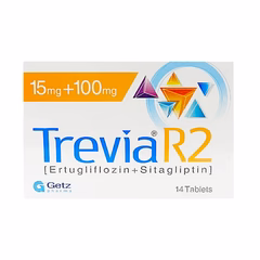 Trevia R2 Tablets 15Mg/100Mg (1 Box = 2 Strips) (1 Strip = 7 Tablets)