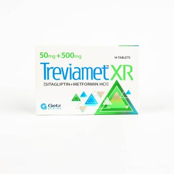 Treviamet-Xr Tablets 50Mg+500Mg (1 Strip = 7 Tablets)