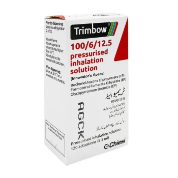 Trimbow Pressurized Inhalation Solution 100/6/12.5 (1 Inhaler = 120 Actuation)