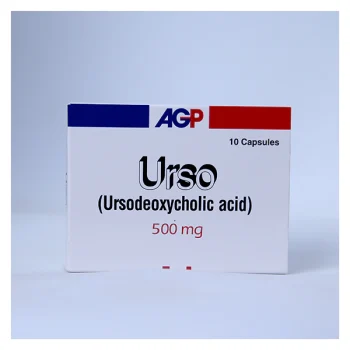 Urso Capsules 500Mg (1 Box = 1 Strip)(1 Strip = 10 Capsules)
