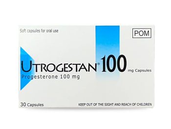 Utrogestan Capsules 100Mg (1 Strip = 10 Capsules )