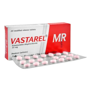 Vastarel Mr Tablets 35Mg (1 Box = 1 Strip)(1 Strip = 20 Tablets)