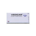 Vedicar Tablets 6.25Mg (1 Strip = 10 Tablets)
