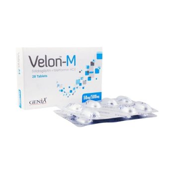 Velon-M Tablets 50Mg/500Mg (1 Box = 4 Strips) (1 Strip = 7 Tablets)