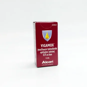 Vigamox Eye Drops 0.5% 5Ml