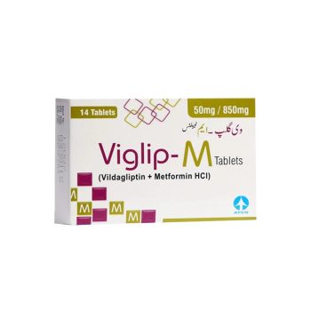 Viglip-M Tablets 50Mg/850Mg (1 Box = 2 Strips) (1 Strip = 7 Tablets)