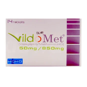 Vildomet Tablets 50Mg/850Mg (1 Strip = 7 Tablets)