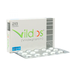 Vildos Tablets 50Mg (1 Box = 2 Strips) (1 Strip = 14 Tablets)