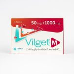 Vilget-M Tablets 50/1000Mg (1 Box = 4 Strips) (1 Strip = 7 Tablets)