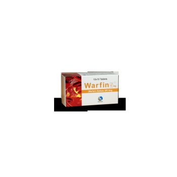 Warfin Tablets 5Mg (1 Strip = 10 Tablets)