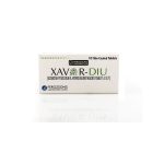Xavor-Diu Tablets 50Mg/12.5Mg (1 Box = 1 Strip)(1 Strip = 10 Tablets)