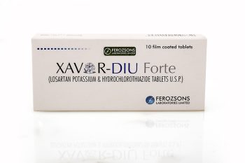Xavor-Diu Forte Tablets 100Mg/25Mg 10s