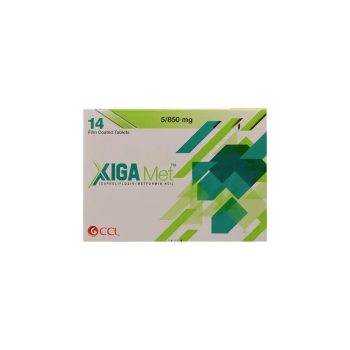 Xiga Met Tablets 5/850Mg (1 Box = 2 Strips) (1 Strip = 7 Tablets)