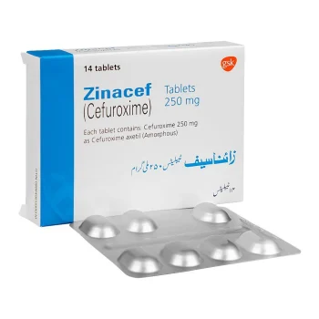 Zinacef Tablets 250Mg (1 Strip = 7 Tablets)
