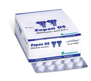 Zopan Ds Tablets 500Mg  (1 Strip = 10 Tablets)