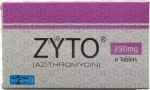 Zyto Tablets 250Mg (1 Box = 1 Strip)(1 Strip = 6 Tablets)