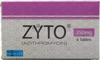 Zyto Tablets 250Mg (1 Box = 1 Strip)(1 Strip = 6 Tablets)