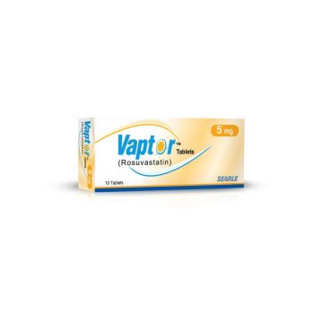Vaptor Tablets 5Mg (1 Box = 1 Strip)(1 Strip = 10 Tablets)