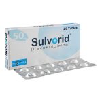 Sulvorid Tablets 50Mg (1 Box = 2 Strips) (1 Strip = 10 Tablets)