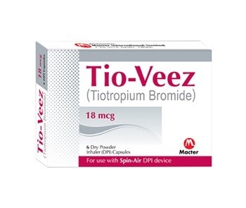 Tio-Veez Dpi Capsules 18Mcg (1 Box = 3 Strips) (1 Strip = 10 Capsules)