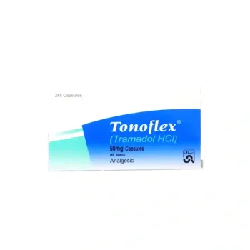 Tonoflex Capsules 50Mg (1 Box = 1 Strip)(1 Strip = 10 Capsules)