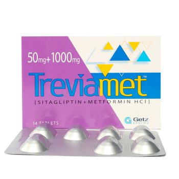 Treviamet Tablets 50/1000Mg (1 Strip = 7 Tablets)