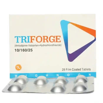 Triforge Tablets 10/160/25Mg (1 Strip = 7 Tablets)