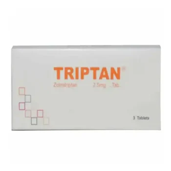 Triptan Tablets 2.5Mg (1 Box = 1 Strip)(1 Strip = 3 Tablets)