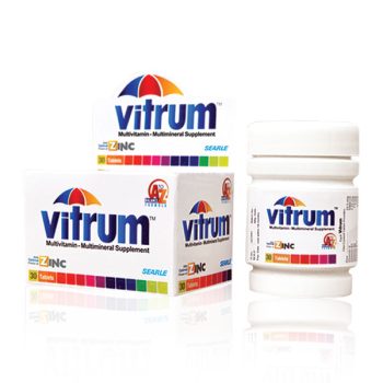 Vitrum Tablets (1 Bottle  = 30 Tablets)