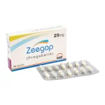 Zeegap Capsules 25Mg (1 Box = 2 Strips) (1 Strip = 14 Tablets)